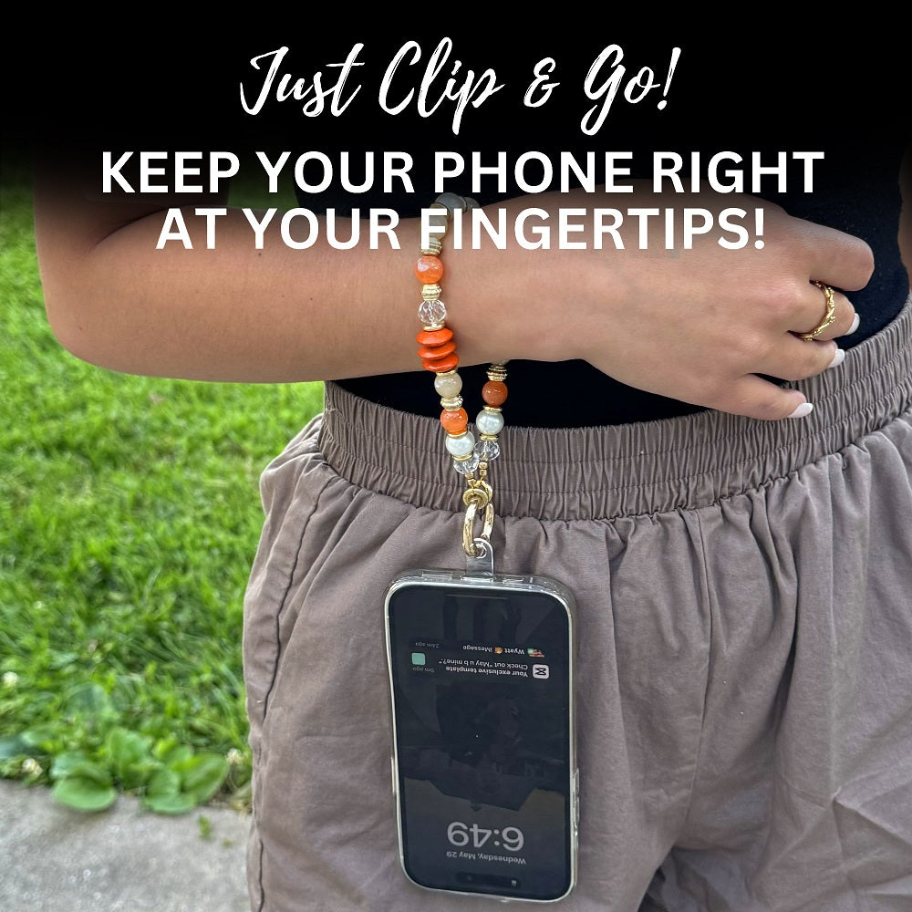 Clip & Go Beaded Wristlet Nina Collection