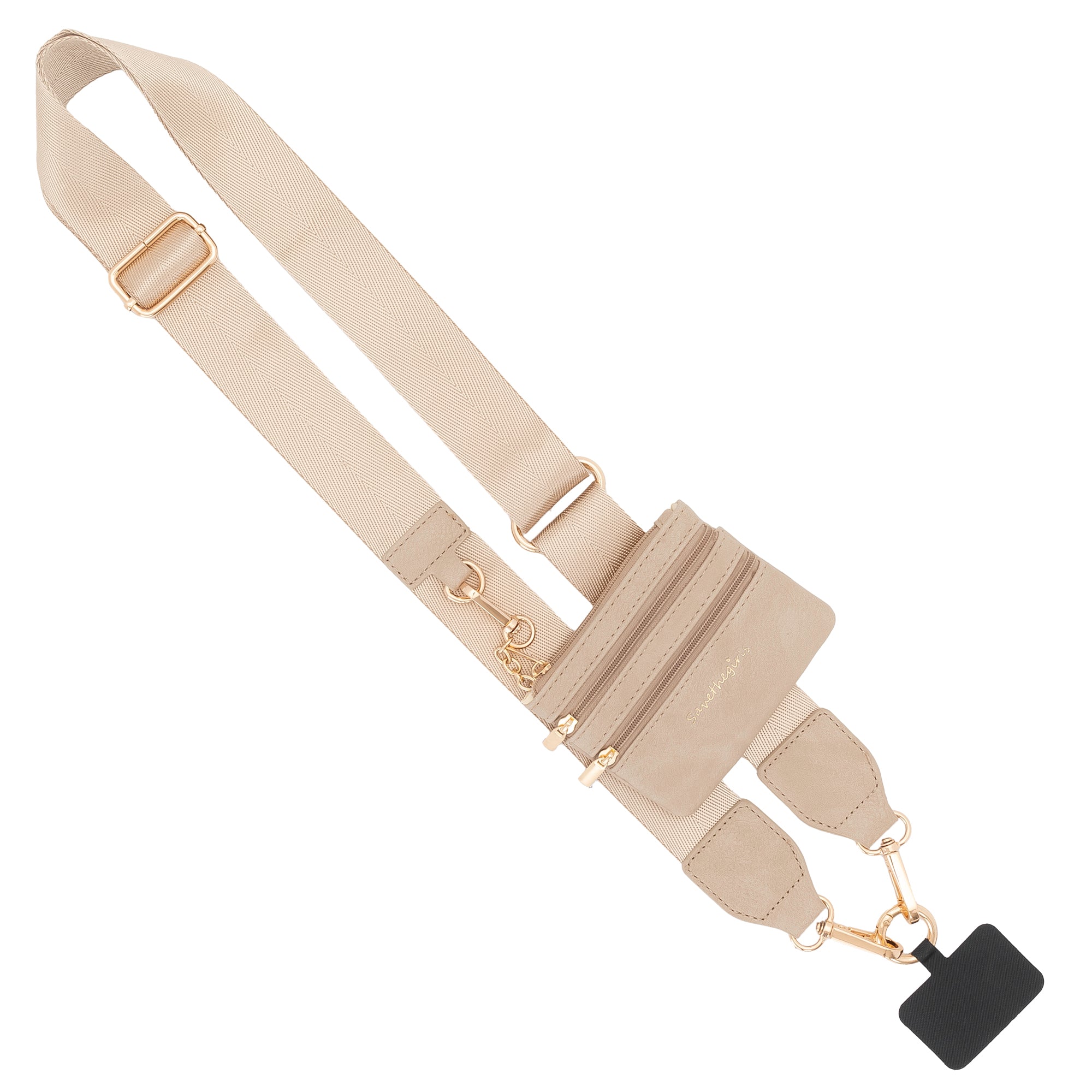 Clip & Go Phone Strap with Pouch - Neutral Collection – SaveTheGirls