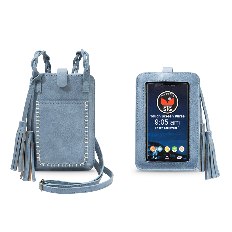 Touch Screen Purse Order Status Captiva Touch Screen Purse – Sheer