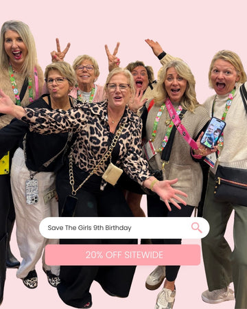 Save The Girls Turns 9! Celebrate With 20% Off Touchscreen Purses & Phone Straps