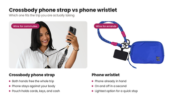 Crossbody Phone Strap vs Wristlet: Which Wins for Commutes and Errands?