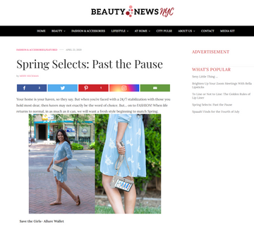 Beauty News NYC Features STG