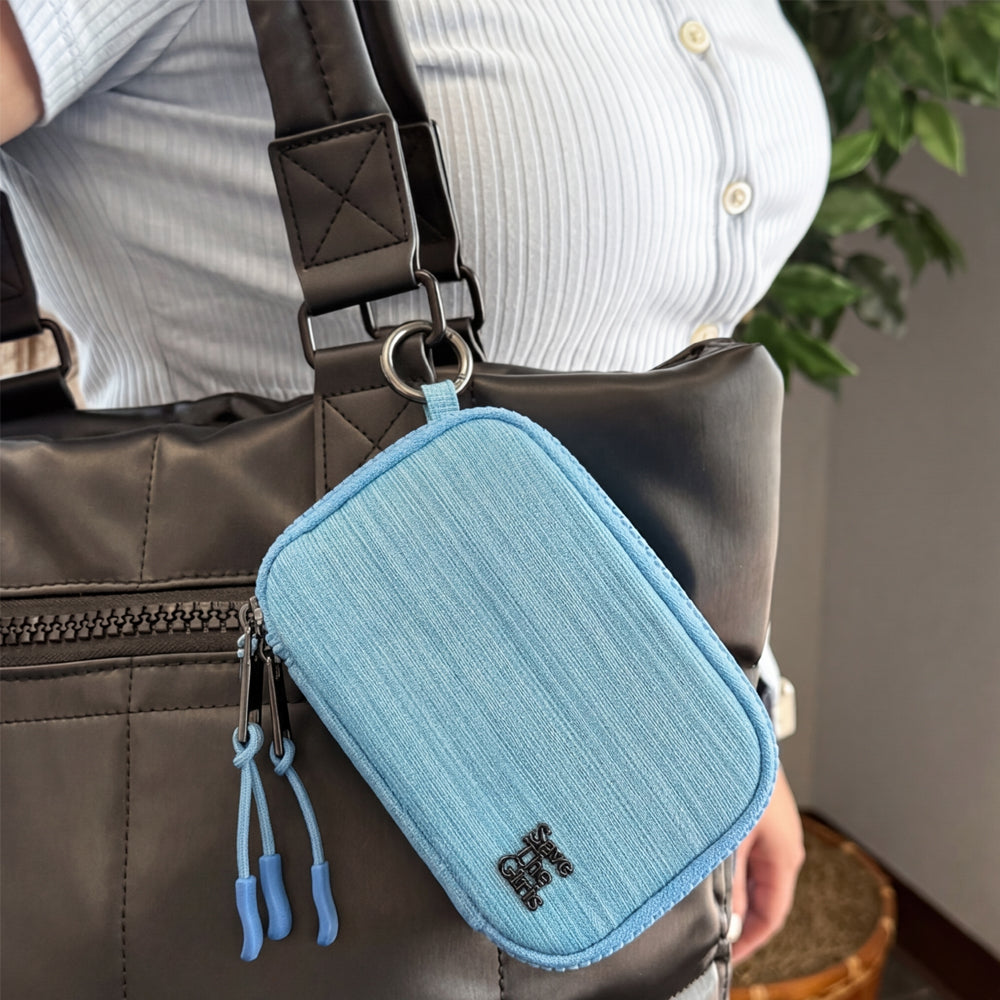 Active Recycled RFID Double Pouch - Promo