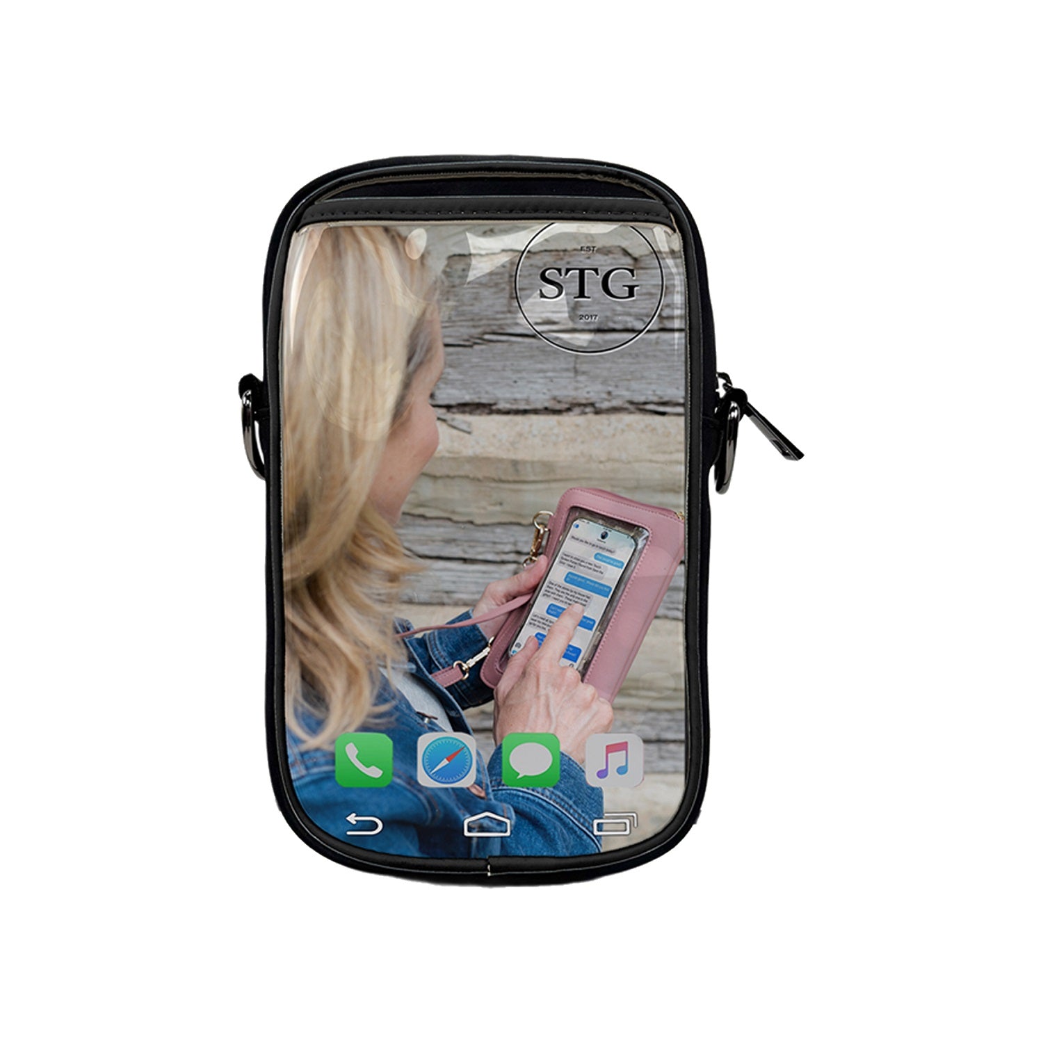 Aspen Crossbody RFID Protected Touch Screen Purse – SaveTheGirls