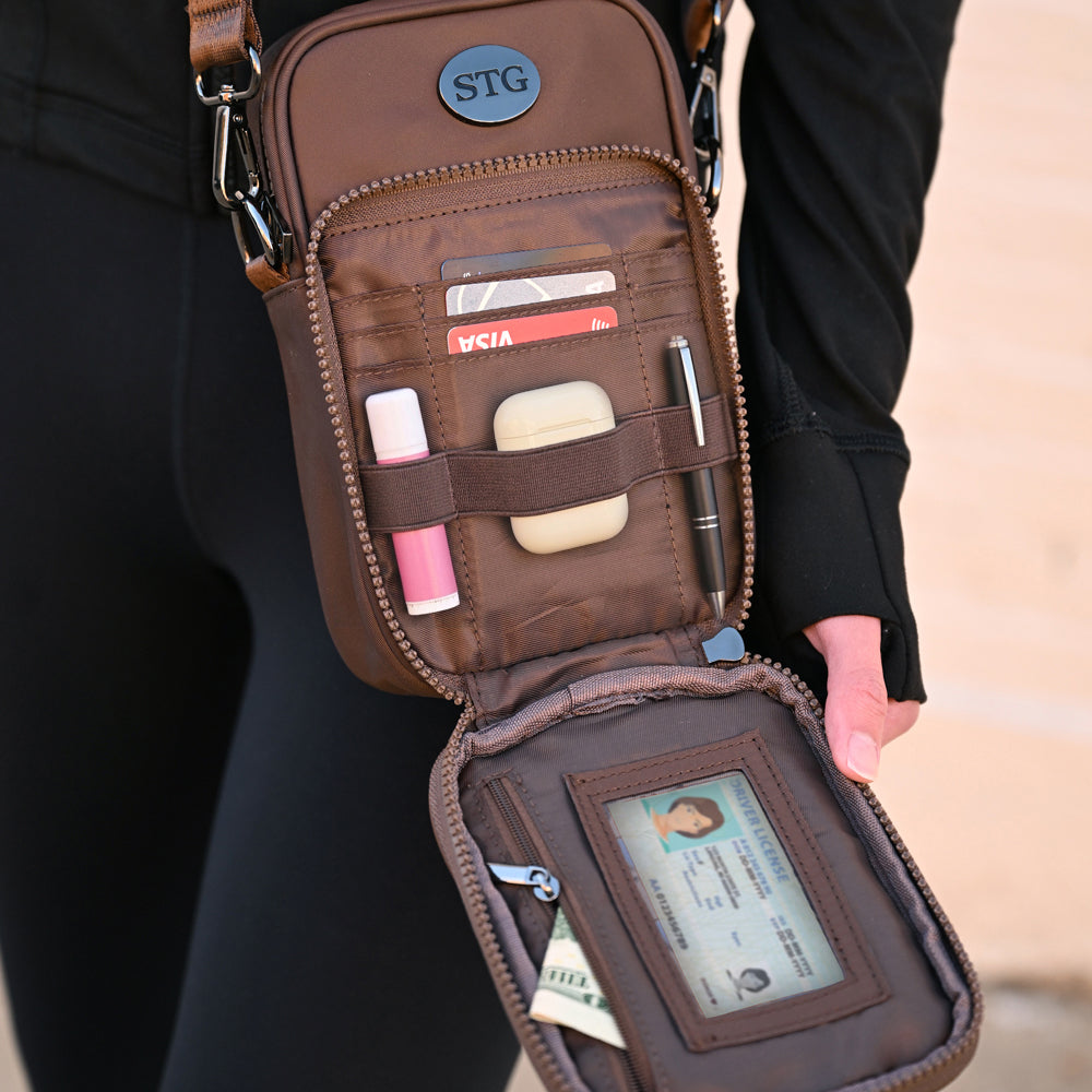 サラサ　ウンヤ手格天井更紗　手提げ金具付きバッグ　鞄　カバン Aspen RFID - Touch Screen Purse – SaveTheGirls