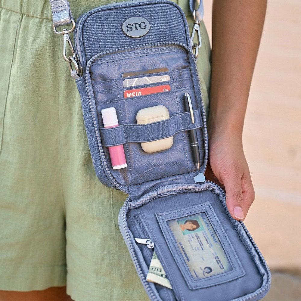 Aspen Crossbody RFID Protected Touch Screen Purse – SaveTheGirls