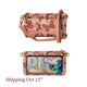 Bella RFID Touch Screen Purse Butterfly