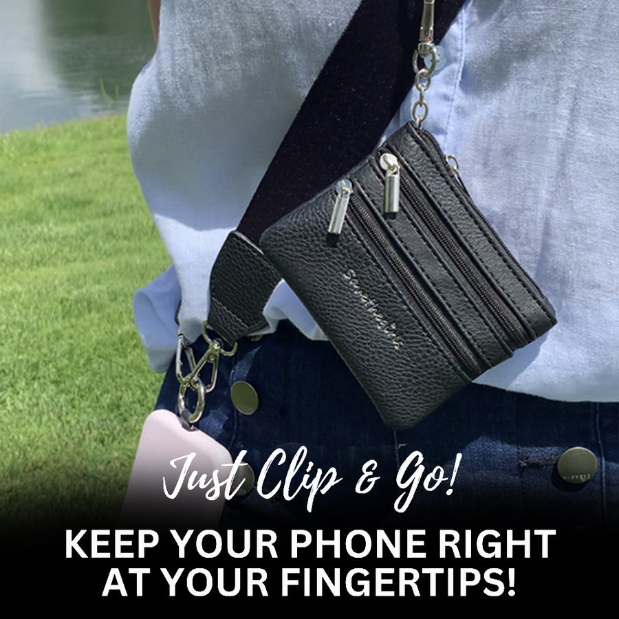 Clip & Go Strap with Pouch - Solid Collection