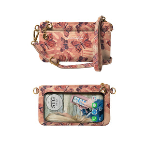 Bella RFID Touch Screen Purse Butterfly