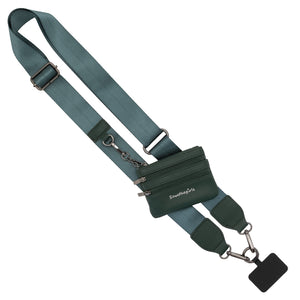 Clip & Go Solid Green Strap
