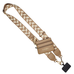 Clip & Go Strap w/Zippered Pouch