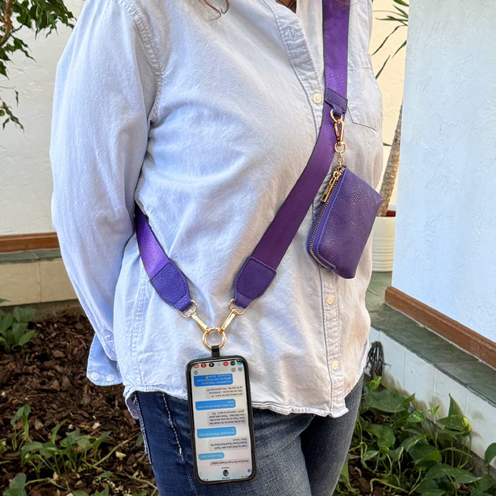 Clip & Go Strap w/RFID Pouch Solid Collection