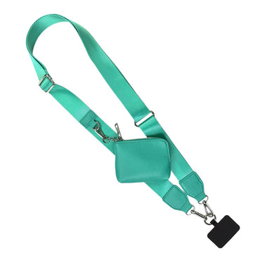 Clip & Go Strap w/RFID Pouch Solid Green
