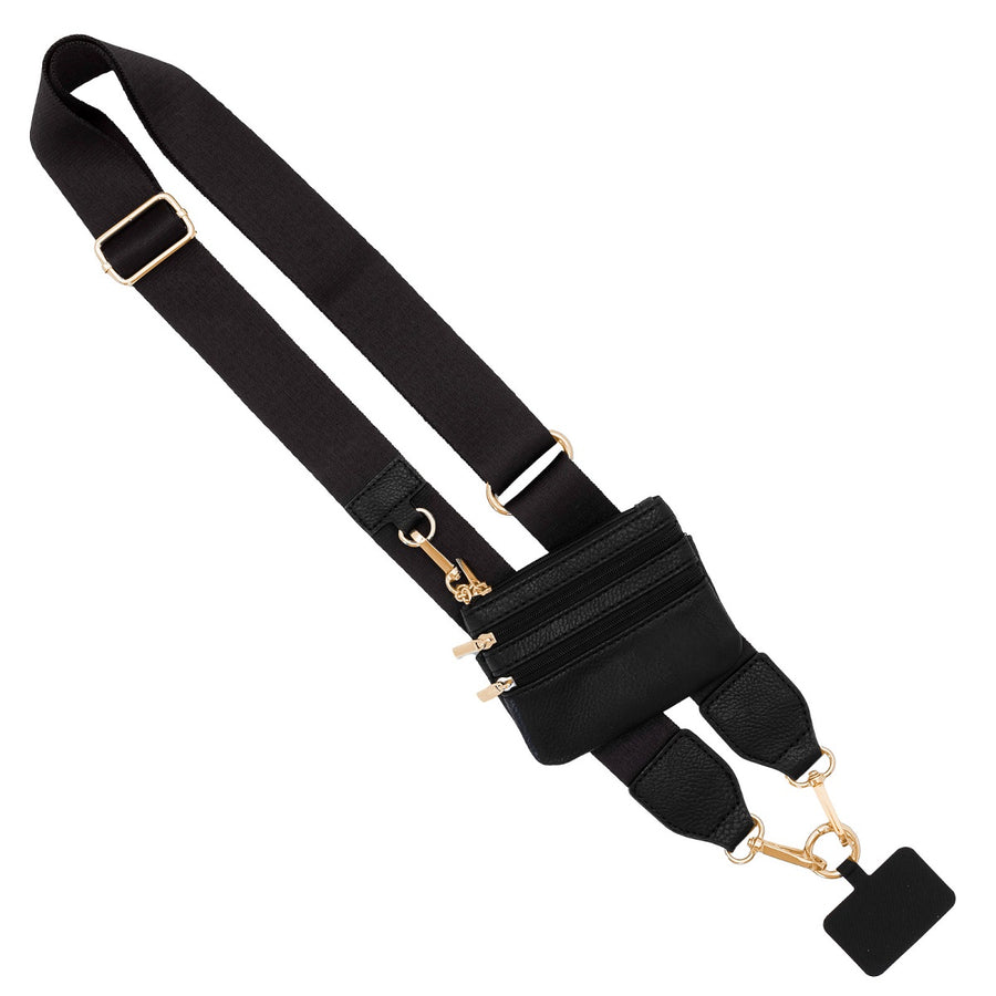 Clip & Go Strap w/Zippered Pouch