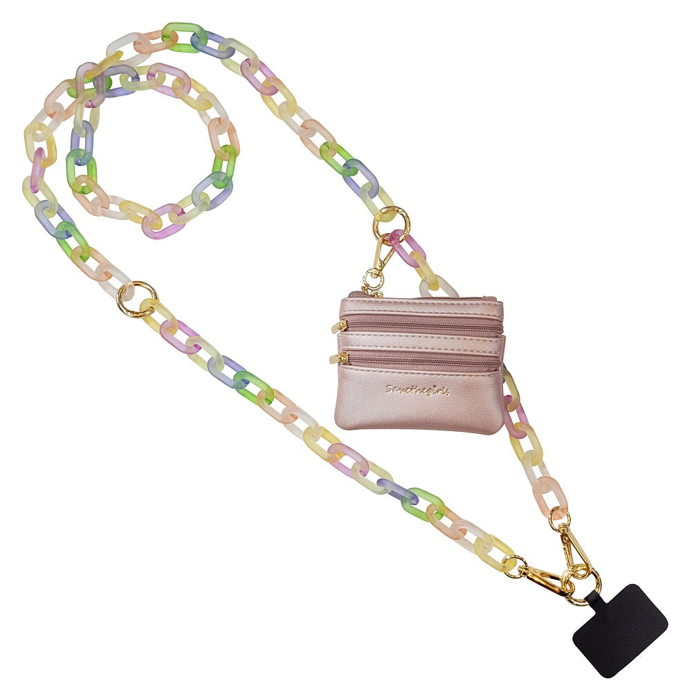 小物 A&G Chained Cross Strap Clip & Go Ice Chain with Pouch – SaveTheGirls