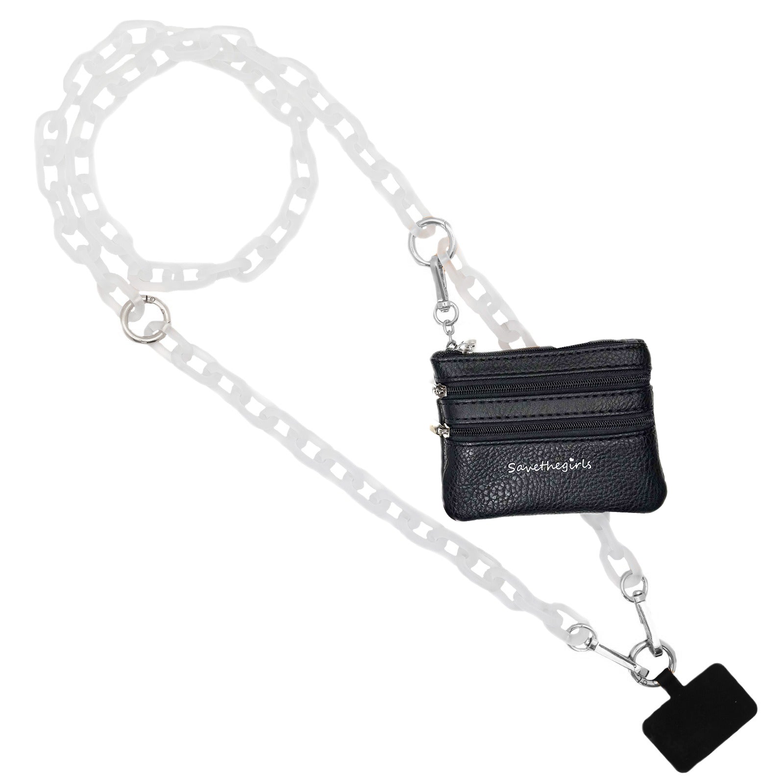 Clip & Go Crossbody Phone Ice Chain with Pouch – SaveTheGirls