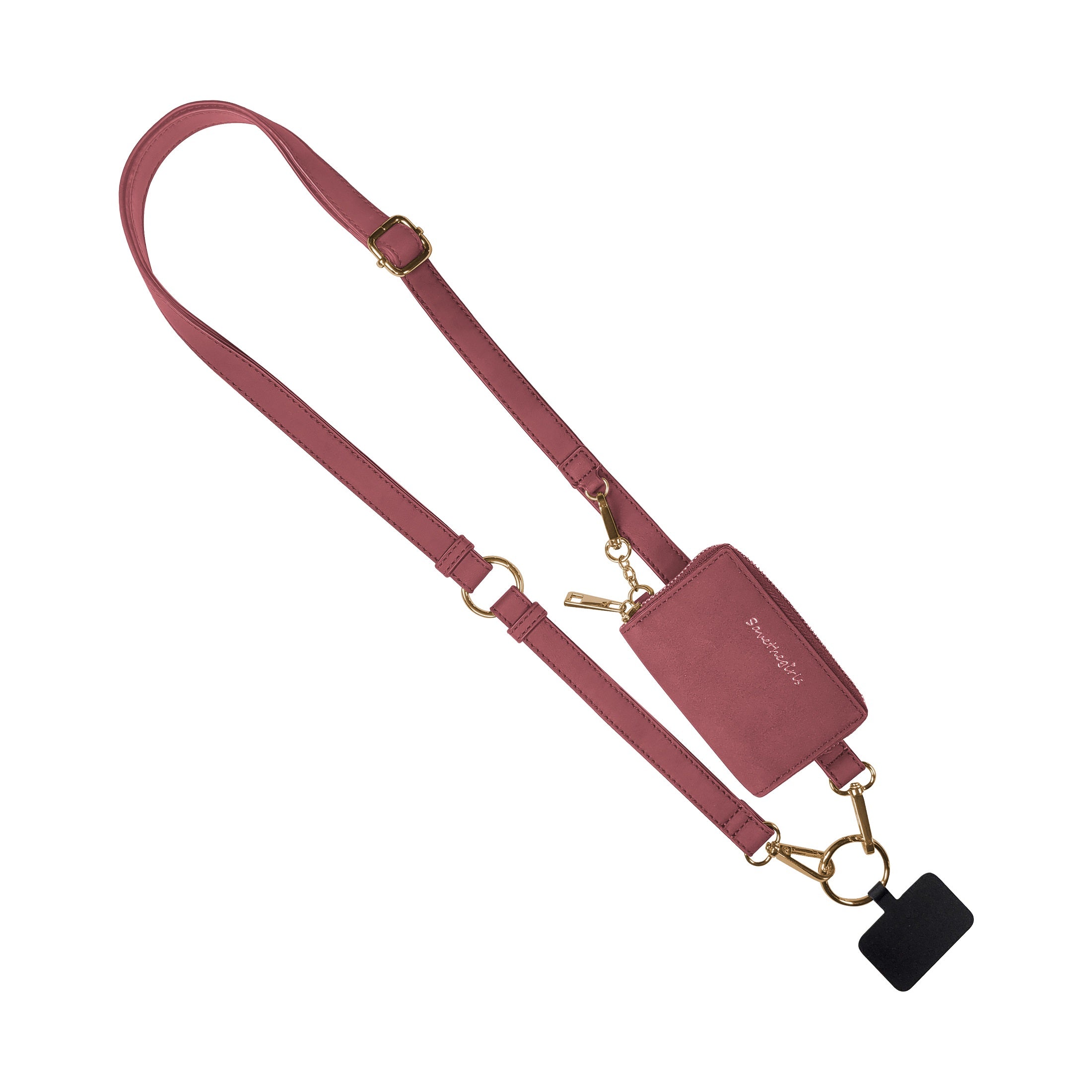 Clip & Go Strap w/Pouch Brushed Vegan Leather – SaveTheGirls