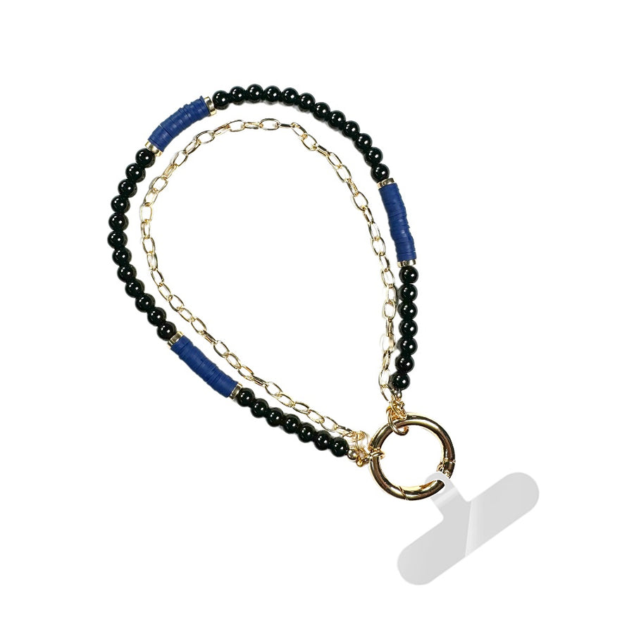 Clip & Go Double Strand Beaded Wristlet