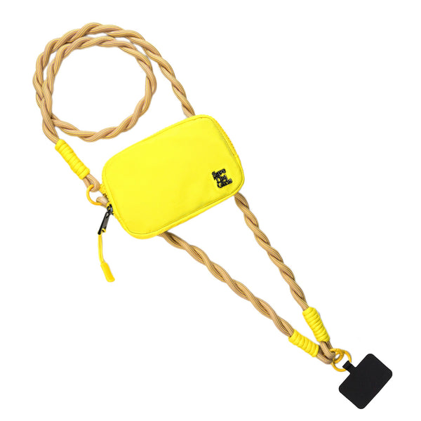 DECi Strap & Pouch セット　OVY Active Crossbody Phone Strap w/RFID Pouch Spiral Rope – SaveTheGirls