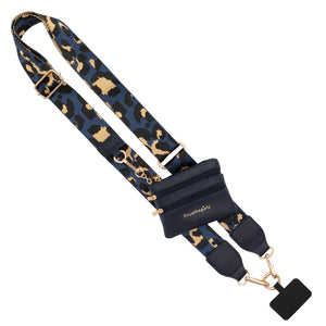 Clip & Go Strap with Pouch - Leopard Collection