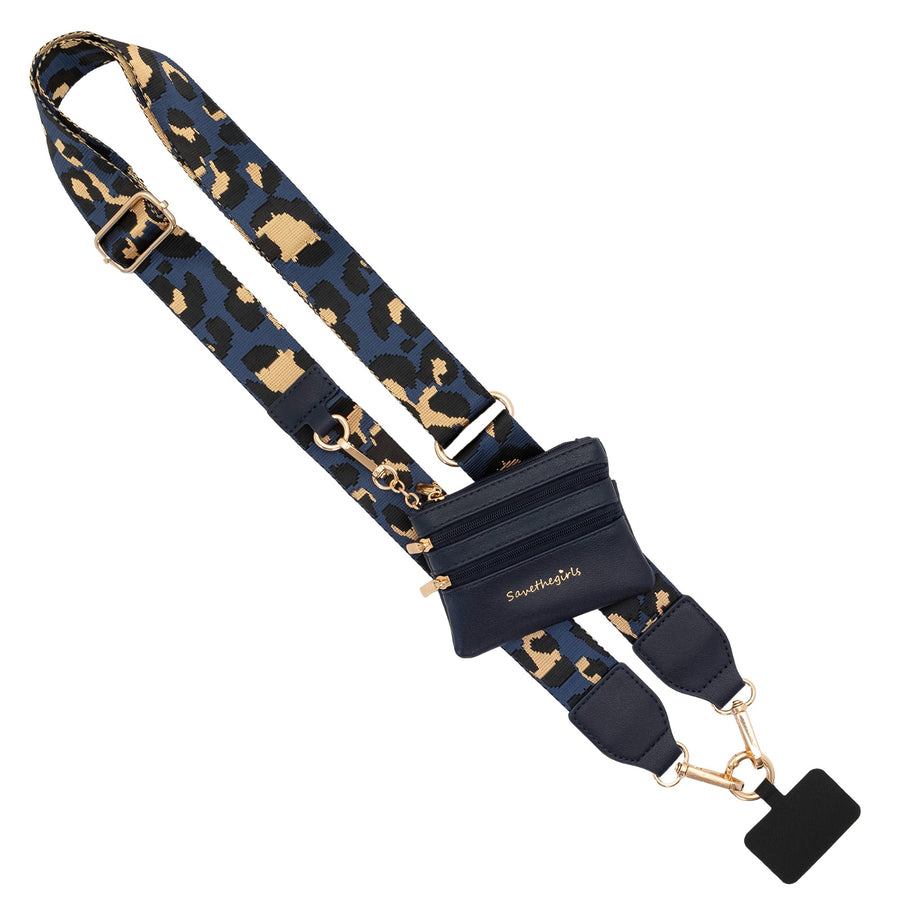 Clip & Go Strap with Pouch - Leopard Collection – SaveTheGirls