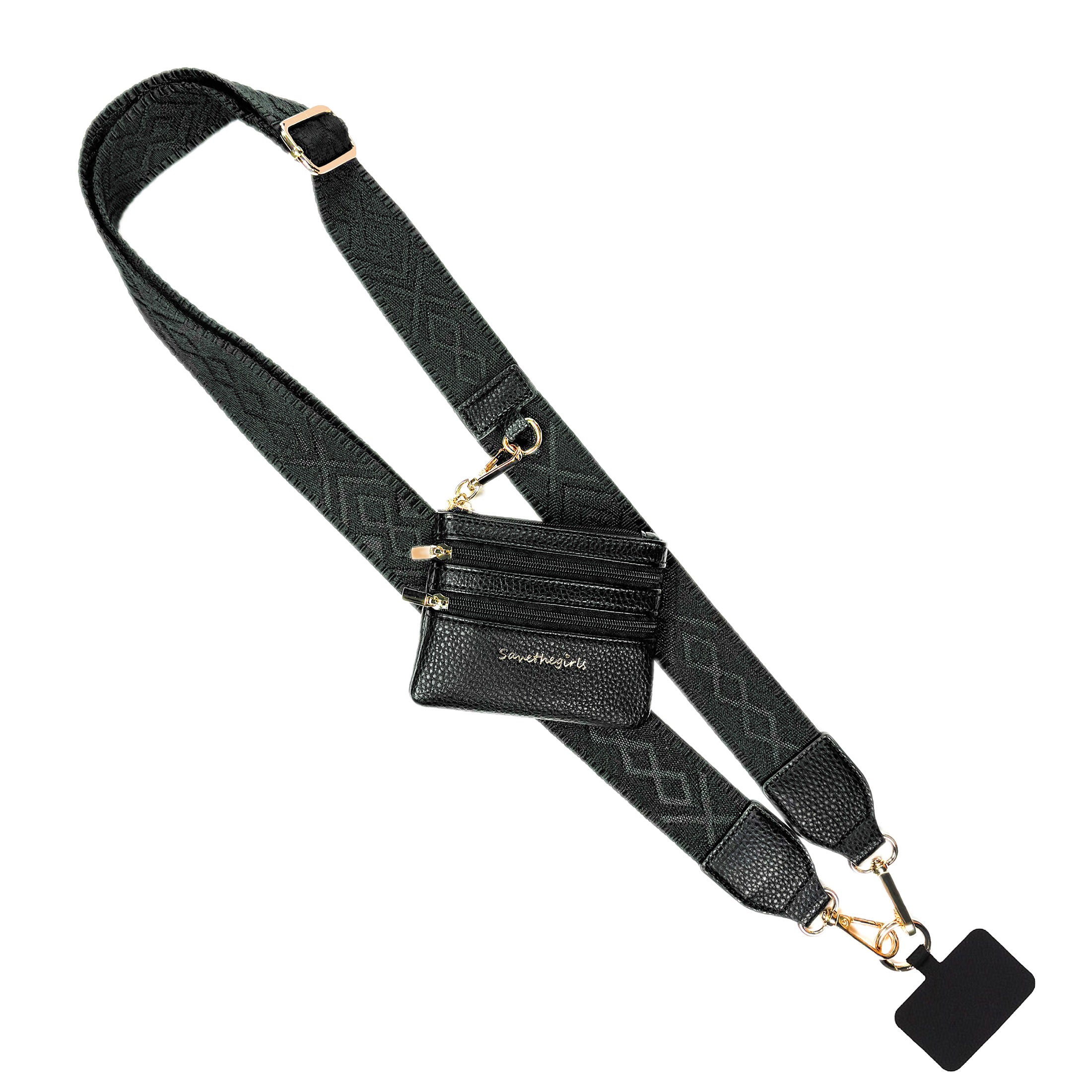 Clip & Go Strap w/Zippered Pouch Classic – SaveTheGirls