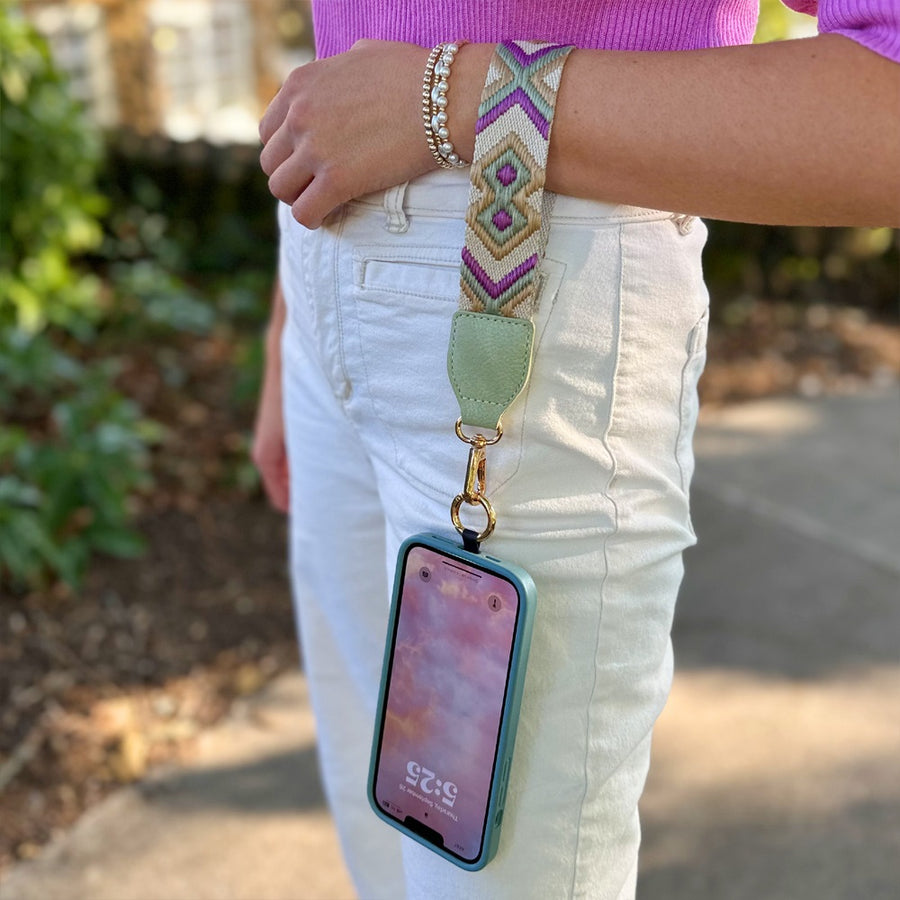Hand Wrist Lanyard String Short Lanyard Non-slip Mobile Phone Strap for  Flash Drive Keychain ID Badge Holder DIY Hang Rope