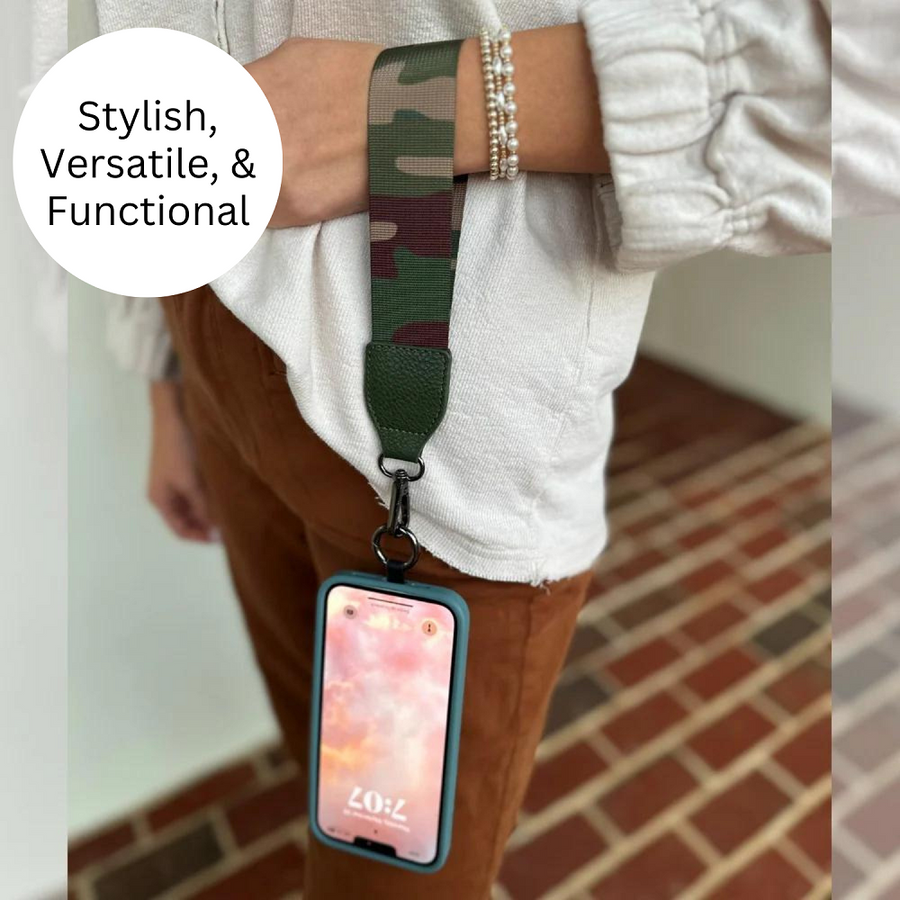 Clip & Go Strap with Pouch - Fun Patterns