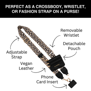 Clip & Go Strap w/Zippered Pouch