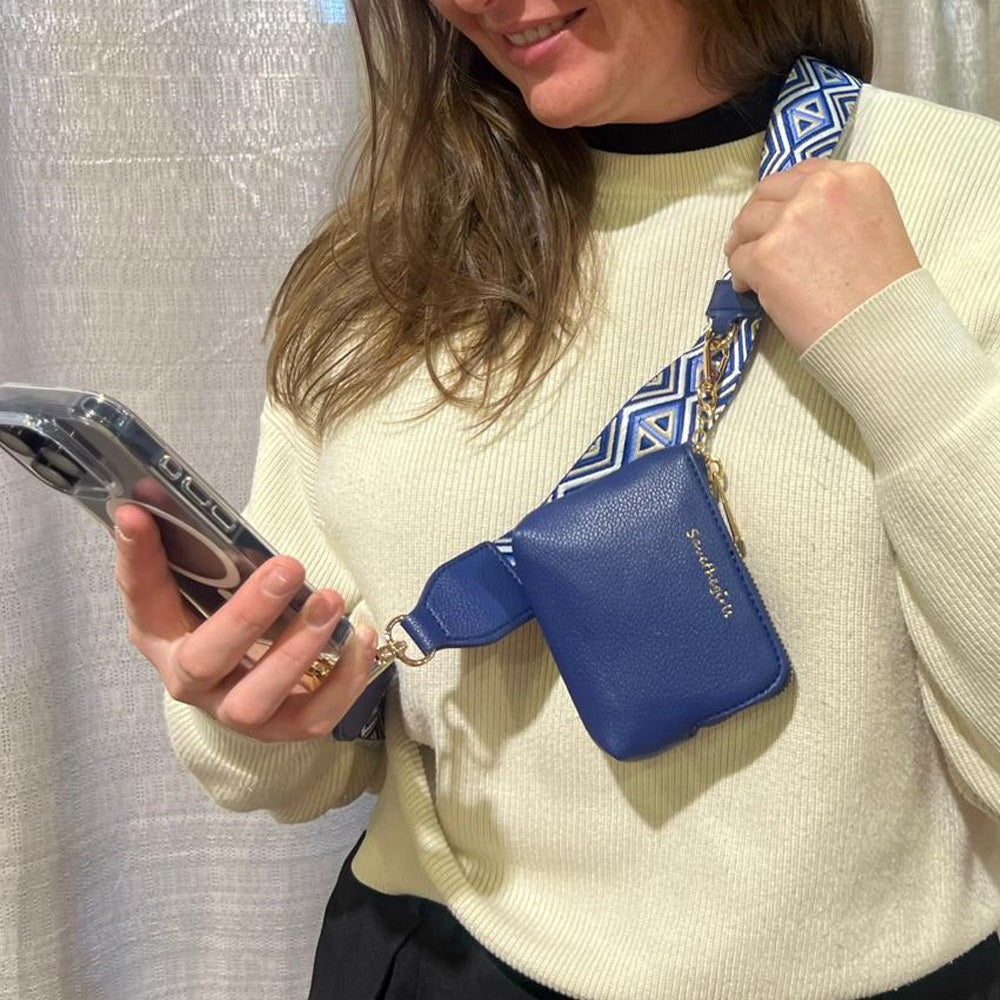 Clip & Go Strap w/RFID Pouch Diamond Pattern - Promo