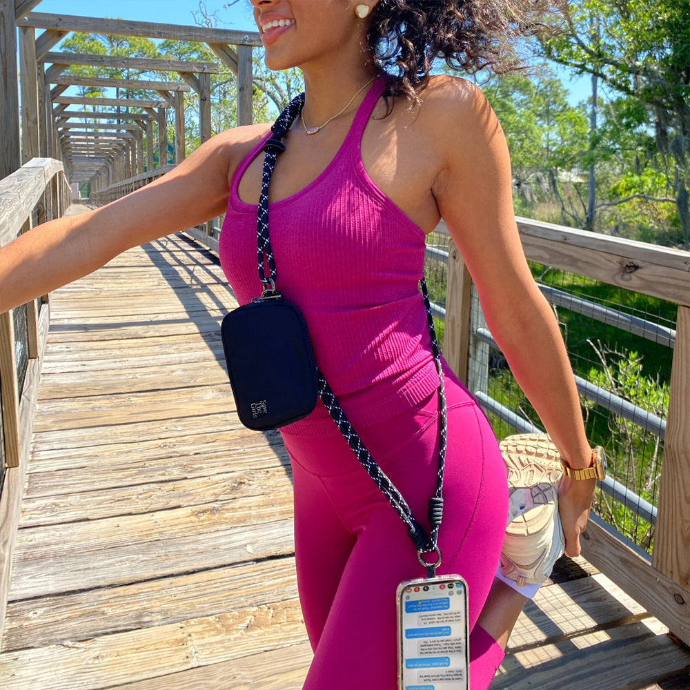 Save the queen y2k ウエストポーチ　セーブザクイーン Active Crossbody w/RFID Pouch Twin Rope – SaveTheGirls