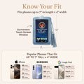 Free Spirit Touch Screen Purse phone fit guide, cell phone crossbody, phone holder purse, cell phone wallet purse