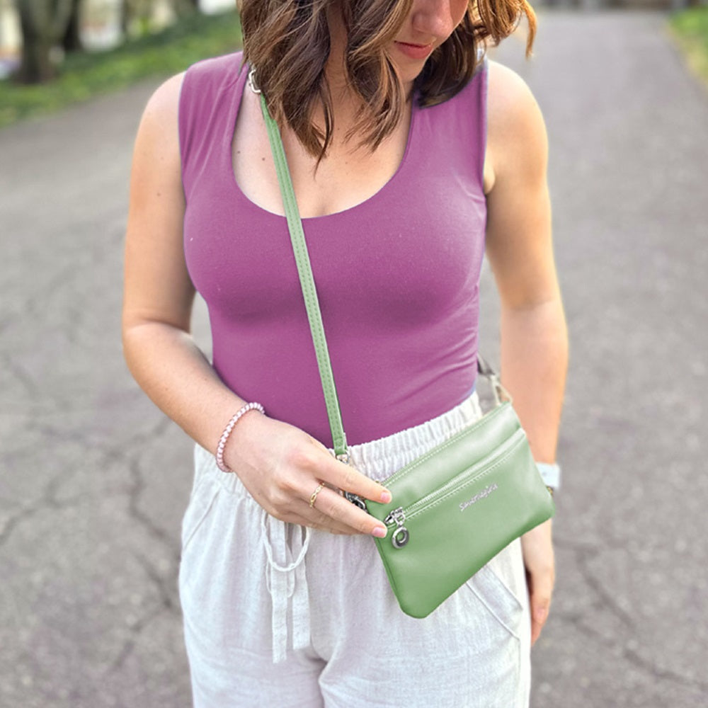 Bella RFID Laurel Green