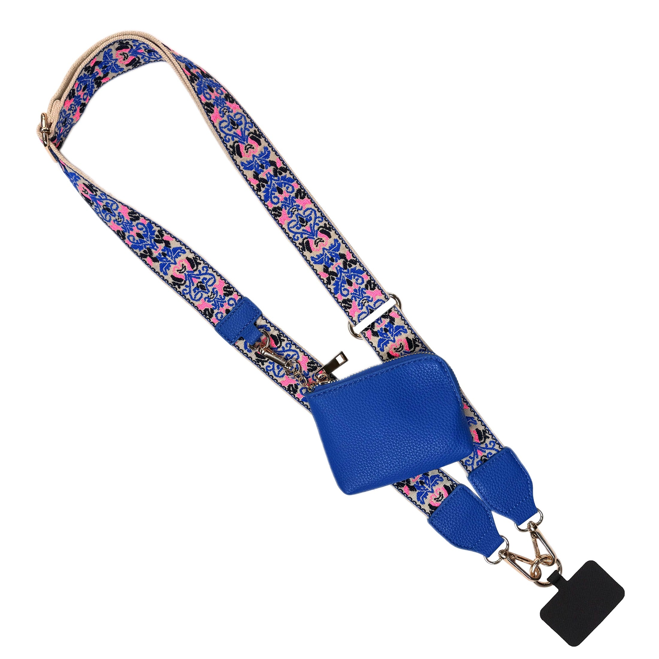 Clip & Go Strap w/RFID Pouch Brocade Pattern – SaveTheGirls