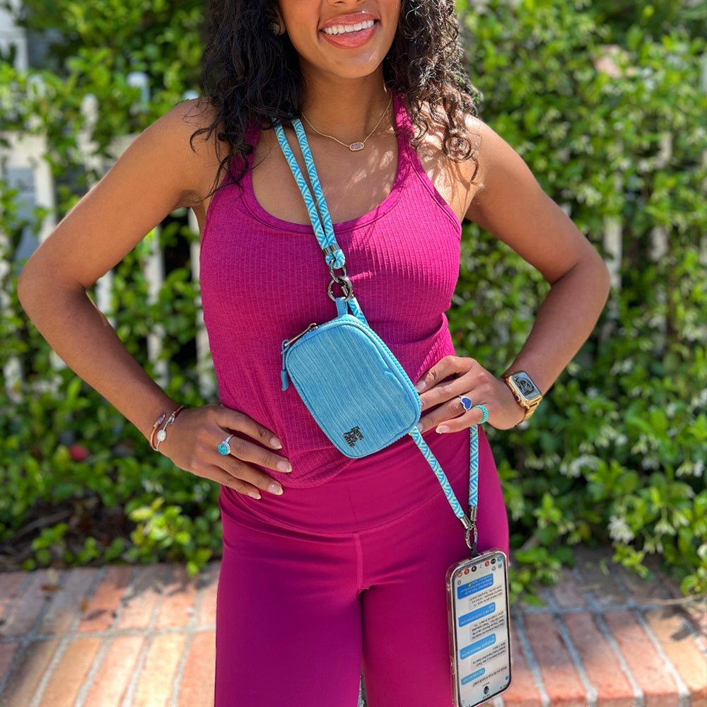 Active Crossbody w/RFID Pouch Single Rope – SaveTheGirls