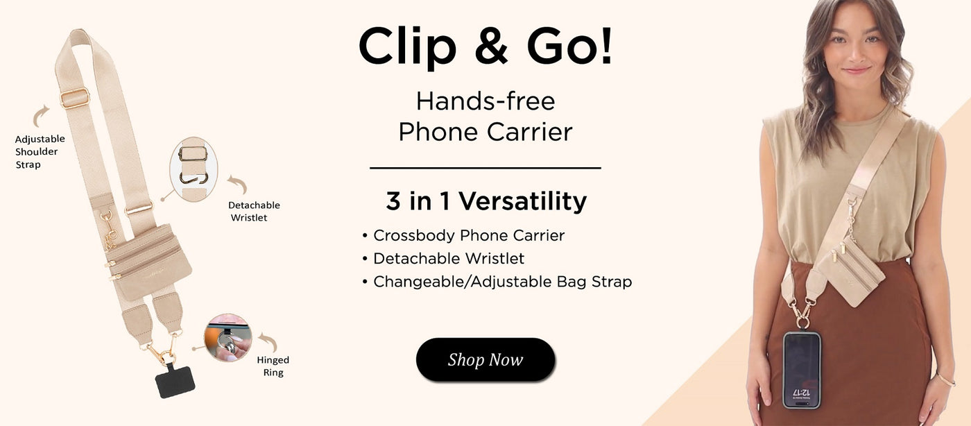 Crossbody Phone Case, Changeable Smartphone Strap