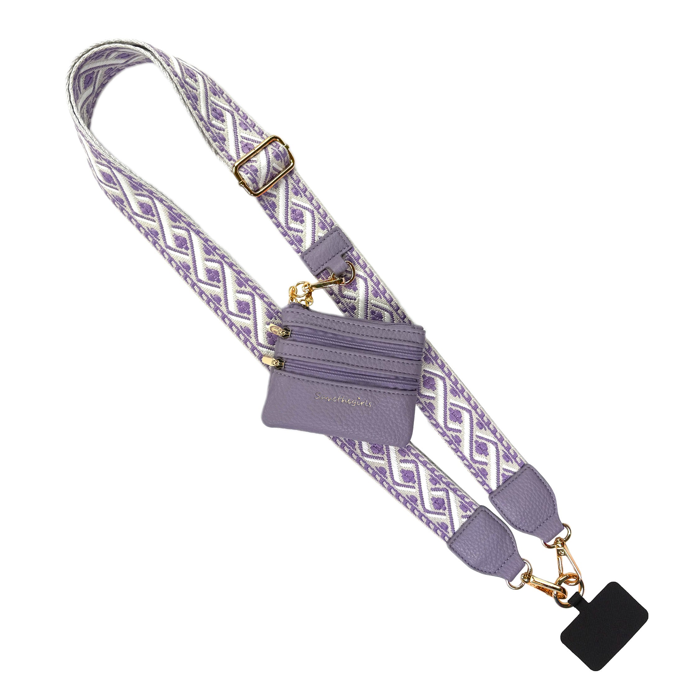アイドル Her lip to scoop and Escape Multi pouch Clip & Go Strap with Pouch - Solid Collection – SaveTheGirls