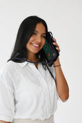 Sweet Savage snakeskin Touch Screen Purse with crossbody strap