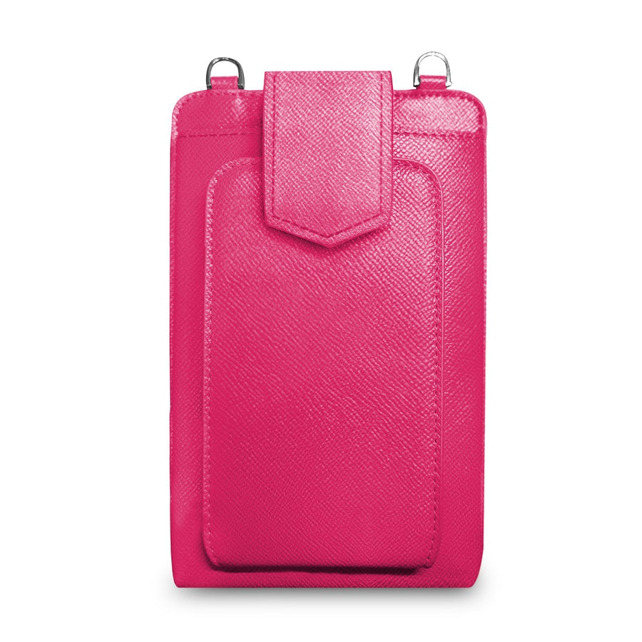 Save The Girls Boca Phone Holder w/ AdjustableStrap and Pouch ,Pink