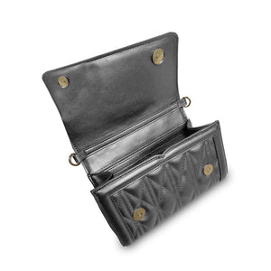 Boy chanel zipped coin purse - Lambskin & gold-tone metal, black — Fashion