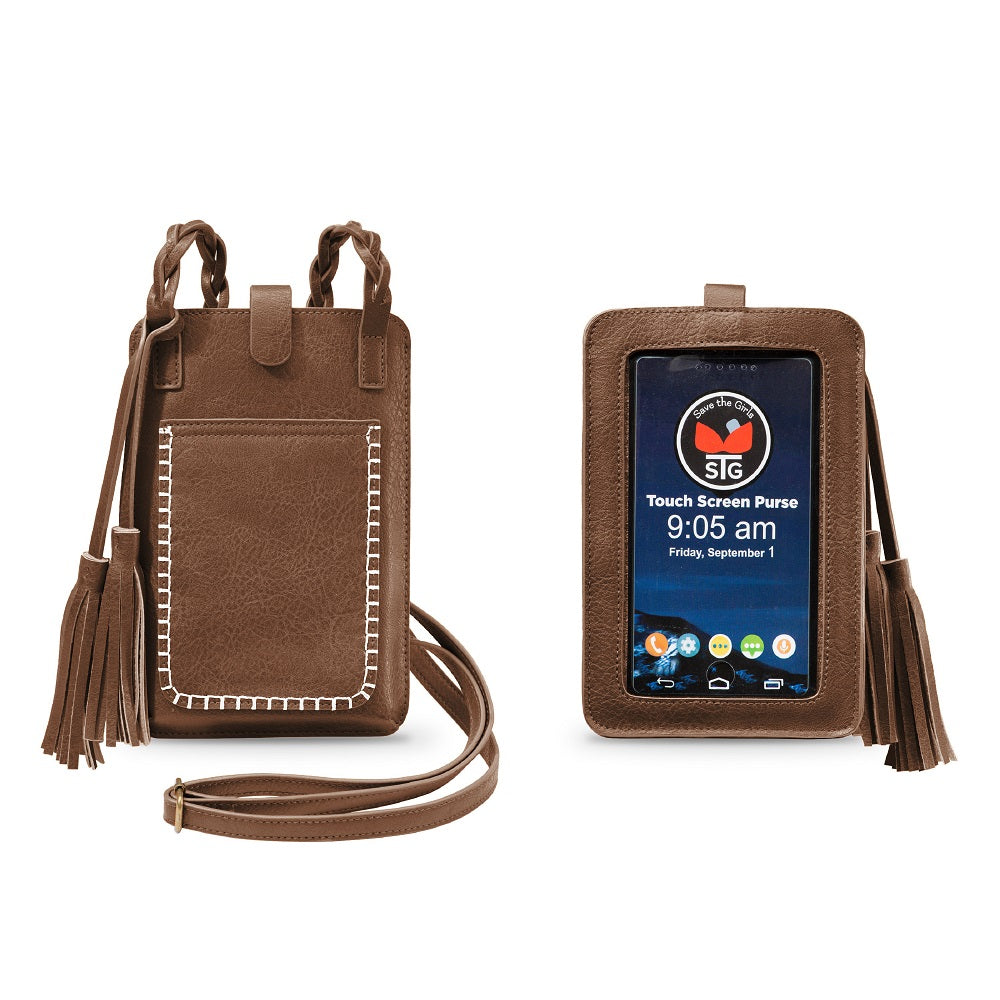 Free Spirit Crossbody Touch Screen Purse – SaveTheGirls