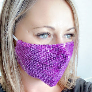 Sequins Sparkle Mask