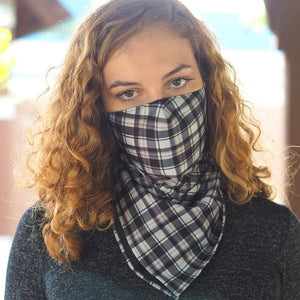 Scotty Plaid Scarf Mask