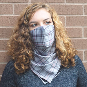 Scotty Plaid Scarf Mask