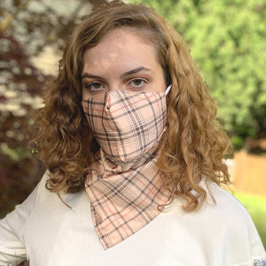 Scotty Plaid Scarf Mask