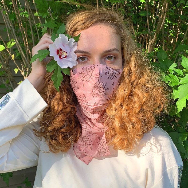 Tiny Tree Scarf Mask